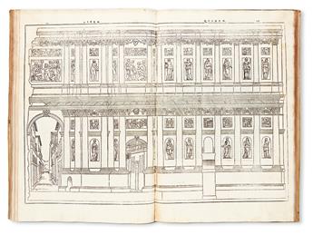 ARCHITECTURE.  Vitruvius Pollio, Marcus. I Dieci Libri dellArchitettura.  1556